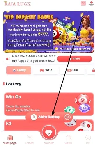 How To Install The Raja Luck APK Download?